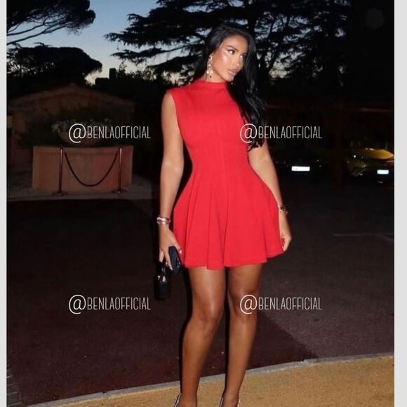 NWT ZARA MINI GODET DRESS ZW COLLECTION - Picture 12 of 16